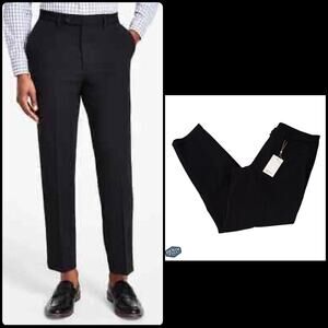 Quince Men’s Performance Stretch Dress/Work Pant- Slim Fit / Black / 32x30 – NWT